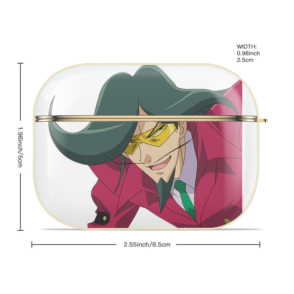 遊☆戯☆王 Yu-Gi-Oh! 【AirPods Pro用】ハードシェル保護ケース｜耐衝撃・防指紋・カラビナ付き商品仕様