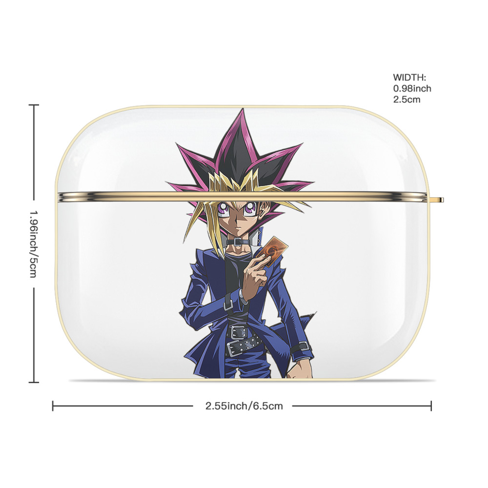 遊☆戯☆王 Yu-Gi-Oh! 【AirPods Pro用】ハードシェル保護ケース｜耐衝撃・防指紋・カラビナ付き商品仕様