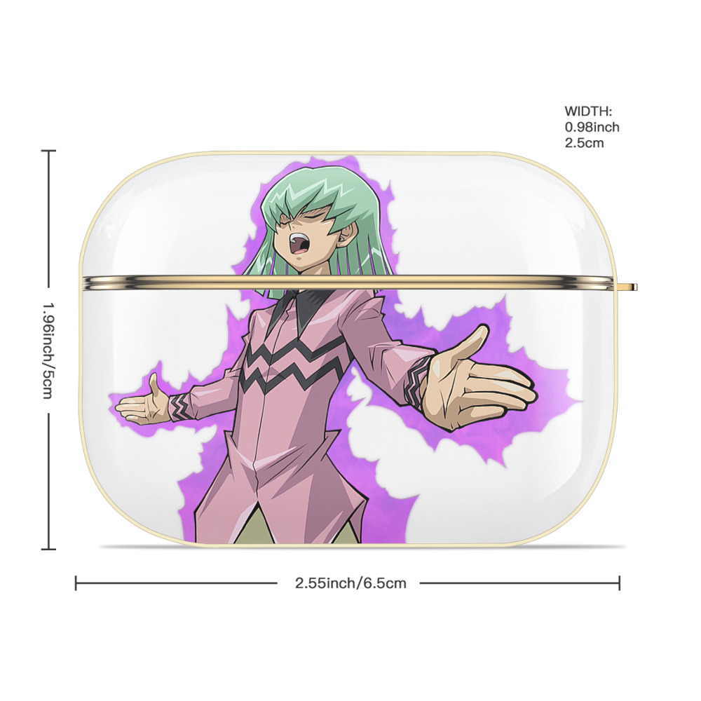 遊☆戯☆王 Yu-Gi-Oh! 【AirPods Pro用】ハードシェル保護ケース｜耐衝撃・防指紋・カラビナ付き商品仕様
