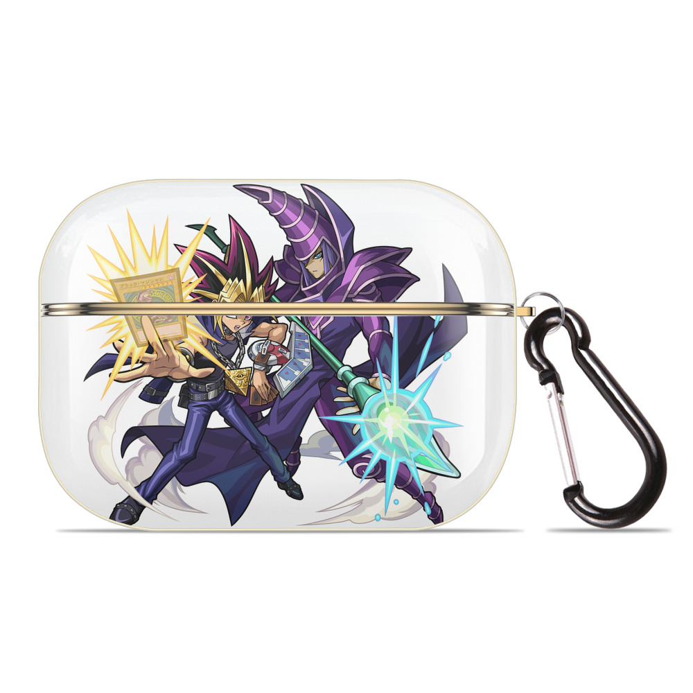 （画像用） 遊☆戯☆王 Yu-Gi-Oh! 【AirPods Pro用】ハードシェル保護ケース｜耐衝撃・防指紋・カラビナ付き商品仕様