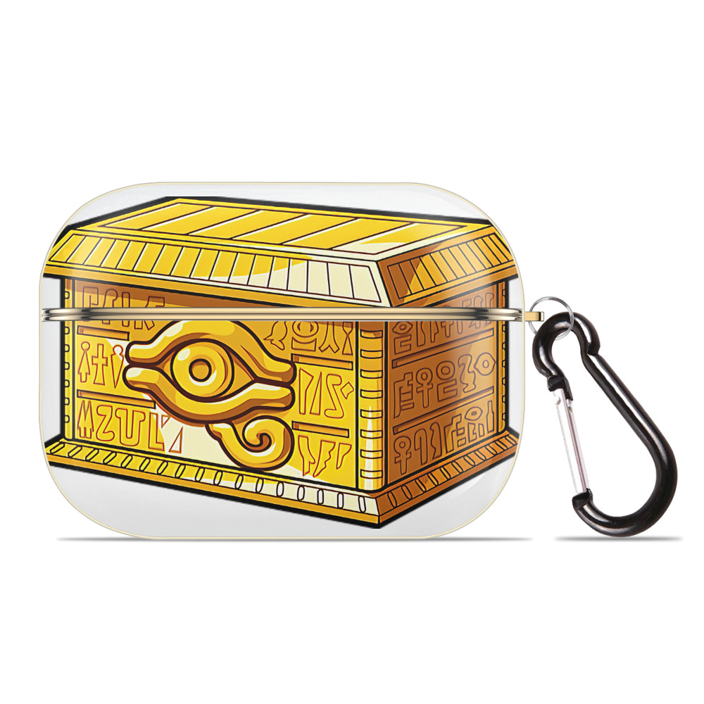 （画像用） 遊☆戯☆王 Yu-Gi-Oh! 【AirPods Pro用】ハードシェル保護ケース｜耐衝撃・防指紋・カラビナ付き商品仕様