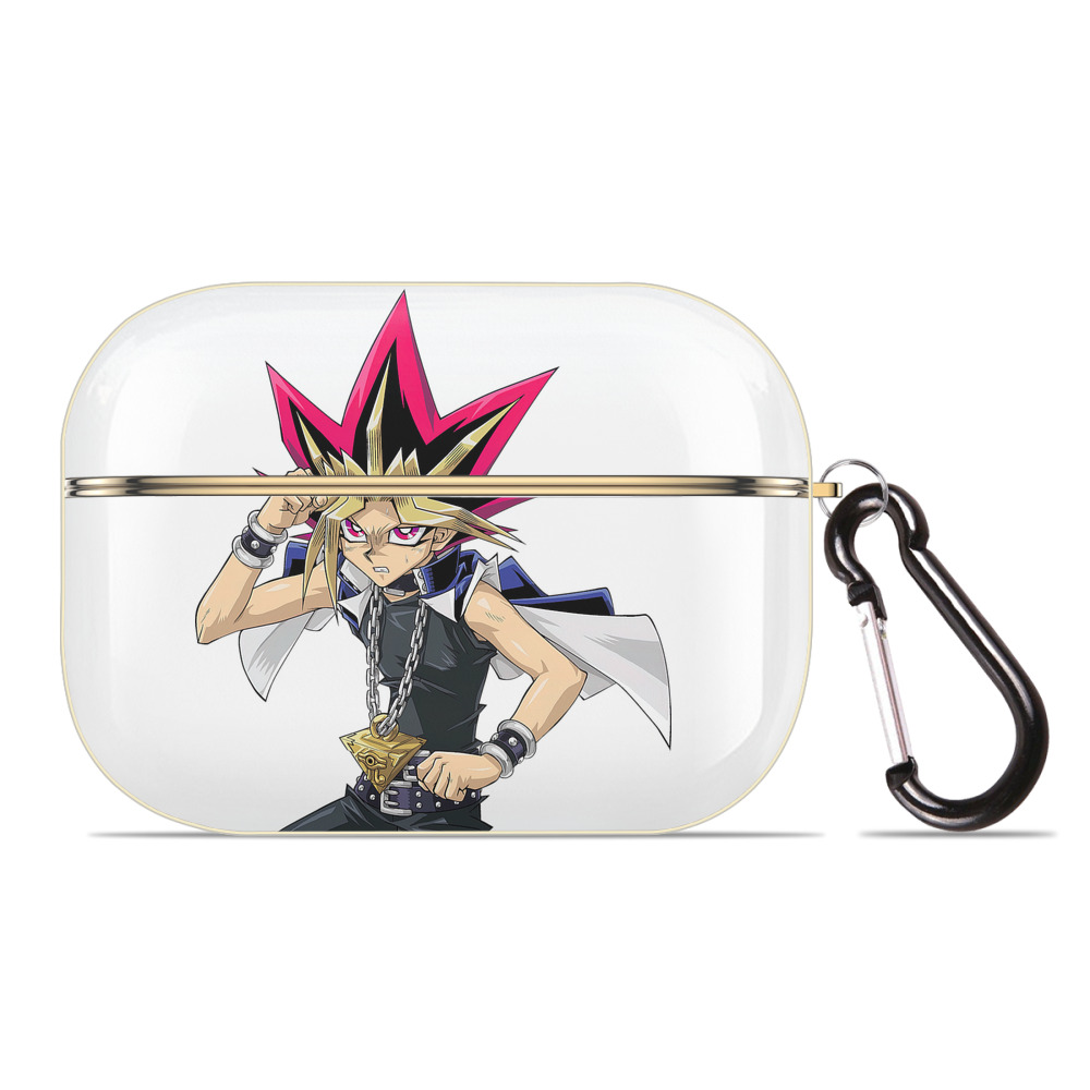 （画像用） 遊☆戯☆王 Yu-Gi-Oh! 【AirPods Pro用】ハードシェル保護ケース｜耐衝撃・防指紋・カラビナ付き商品仕様