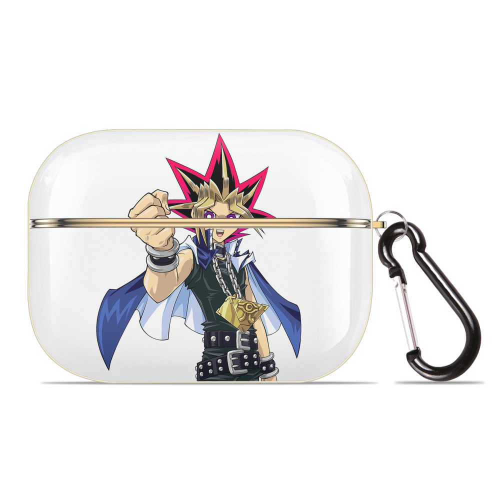 （画像用） 遊☆戯☆王 Yu-Gi-Oh! 【AirPods Pro用】ハードシェル保護ケース｜耐衝撃・防指紋・カラビナ付き商品仕様