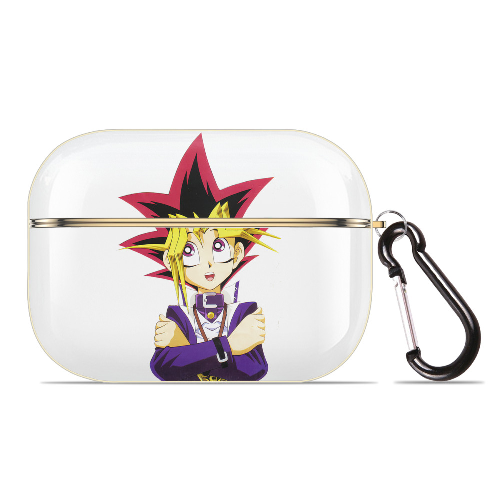 （画像用） 遊☆戯☆王 Yu-Gi-Oh! 【AirPods Pro用】ハードシェル保護ケース｜耐衝撃・防指紋・カラビナ付き商品仕様