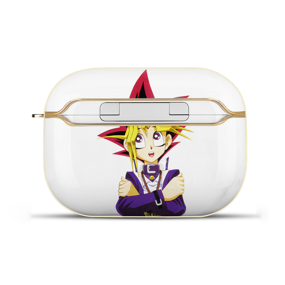 （画像用） 遊☆戯☆王 Yu-Gi-Oh! 【AirPods Pro用】ハードシェル保護ケース｜耐衝撃・防指紋・カラビナ付き商品仕様