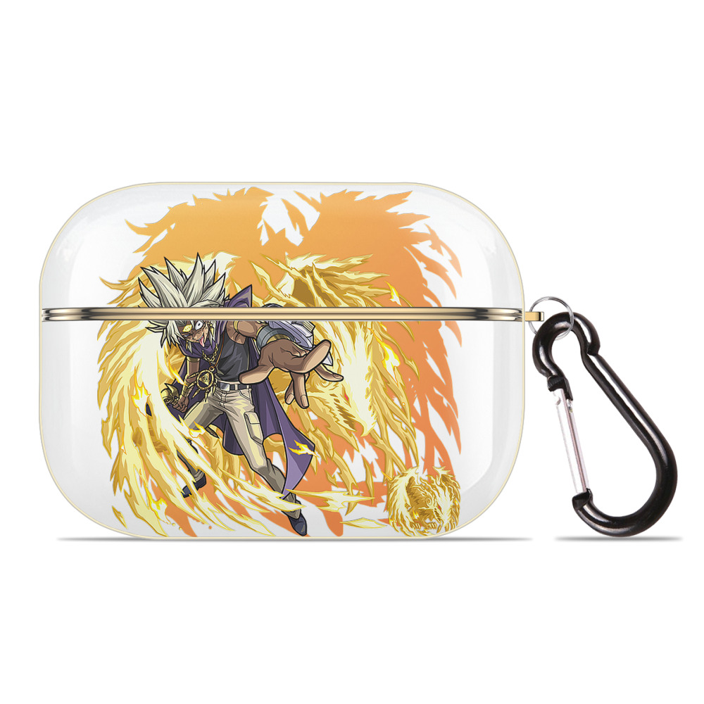 （画像用） 遊☆戯☆王 Yu-Gi-Oh! 【AirPods Pro用】ハードシェル保護ケース｜耐衝撃・防指紋・カラビナ付き商品仕様