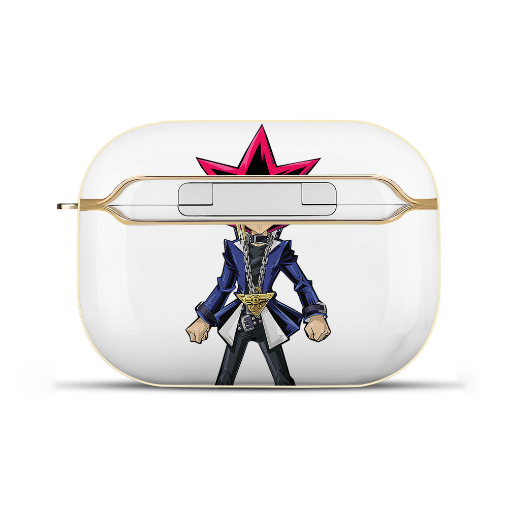 （画像用） 遊☆戯☆王 Yu-Gi-Oh! 【AirPods Pro用】ハードシェル保護ケース｜耐衝撃・防指紋・カラビナ付き商品仕様