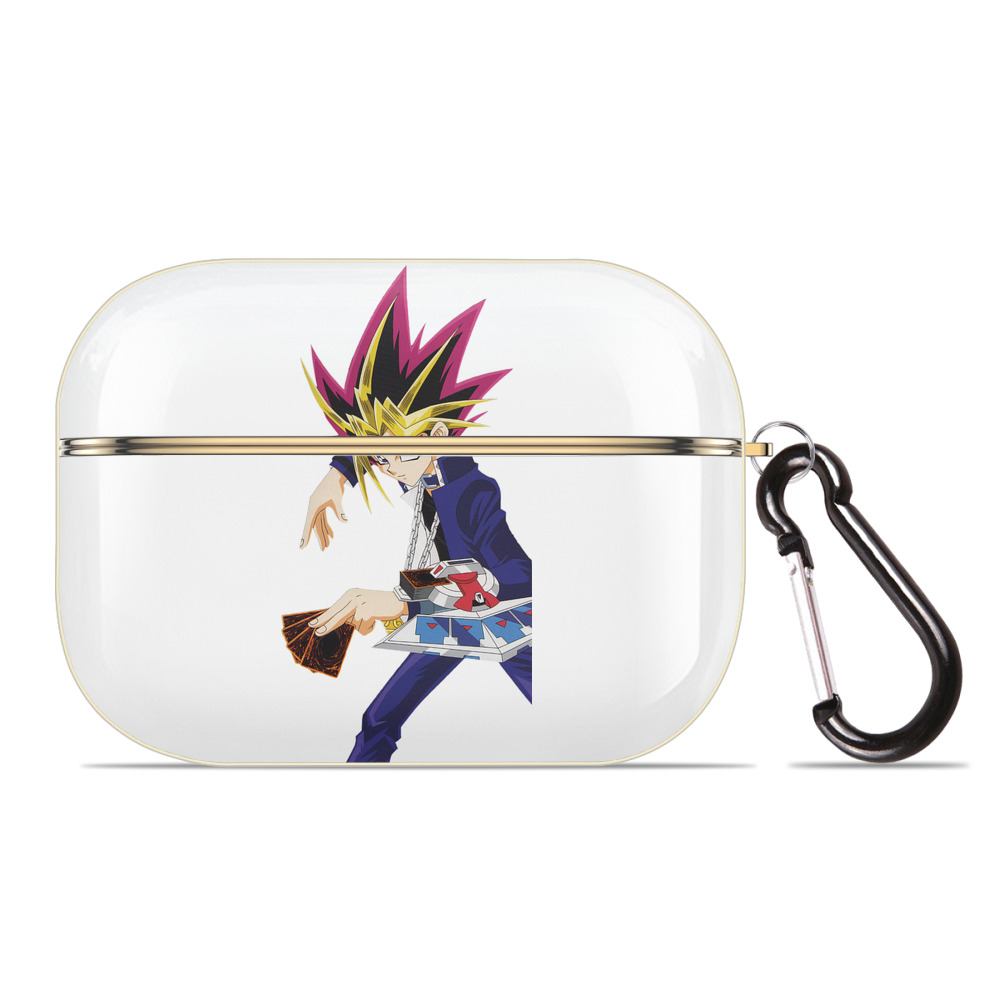 （画像用） 遊☆戯☆王 Yu-Gi-Oh! 【AirPods Pro用】ハードシェル保護ケース｜耐衝撃・防指紋・カラビナ付き商品仕様