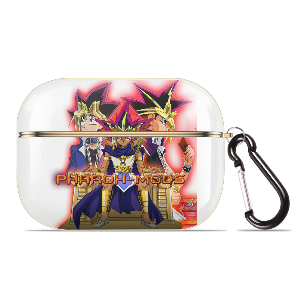 （画像用） 遊☆戯☆王 Yu-Gi-Oh! 【AirPods Pro用】ハードシェル保護ケース｜耐衝撃・防指紋・カラビナ付き商品仕様