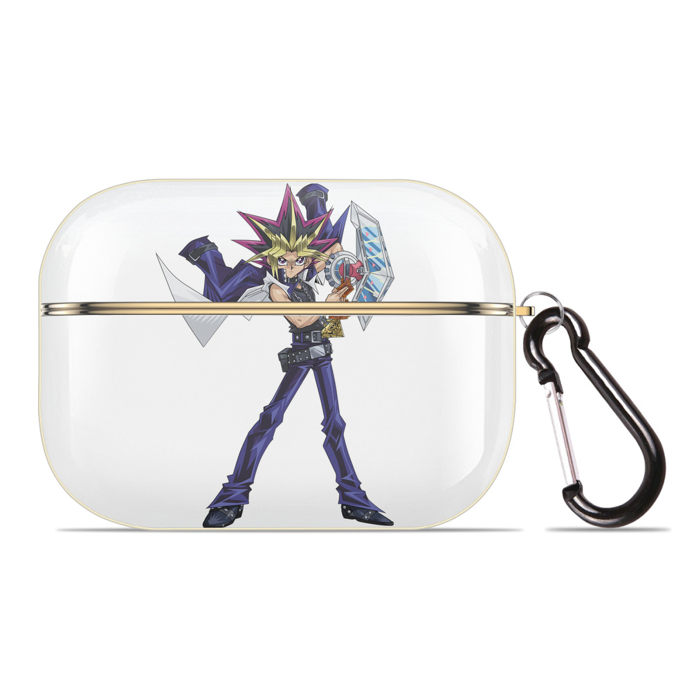 （画像用） 遊☆戯☆王 Yu-Gi-Oh! 【AirPods Pro用】ハードシェル保護ケース｜耐衝撃・防指紋・カラビナ付き商品仕様
