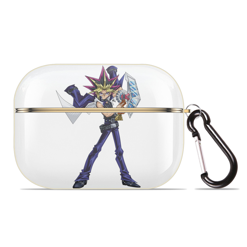 （画像用） 遊☆戯☆王 Yu-Gi-Oh! 【AirPods Pro用】ハードシェル保護ケース｜耐衝撃・防指紋・カラビナ付き商品仕様