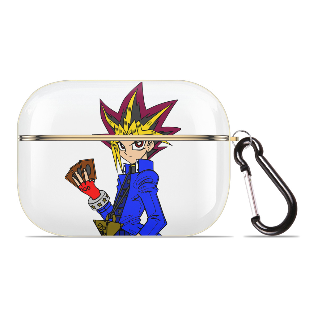 （画像用） 遊☆戯☆王 Yu-Gi-Oh! 【AirPods Pro用】ハードシェル保護ケース｜耐衝撃・防指紋・カラビナ付き商品仕様