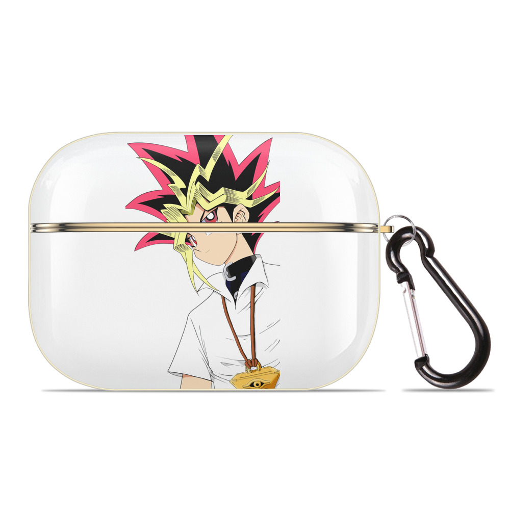 （画像用） 遊☆戯☆王 Yu-Gi-Oh! 【AirPods Pro用】ハードシェル保護ケース｜耐衝撃・防指紋・カラビナ付き商品仕様