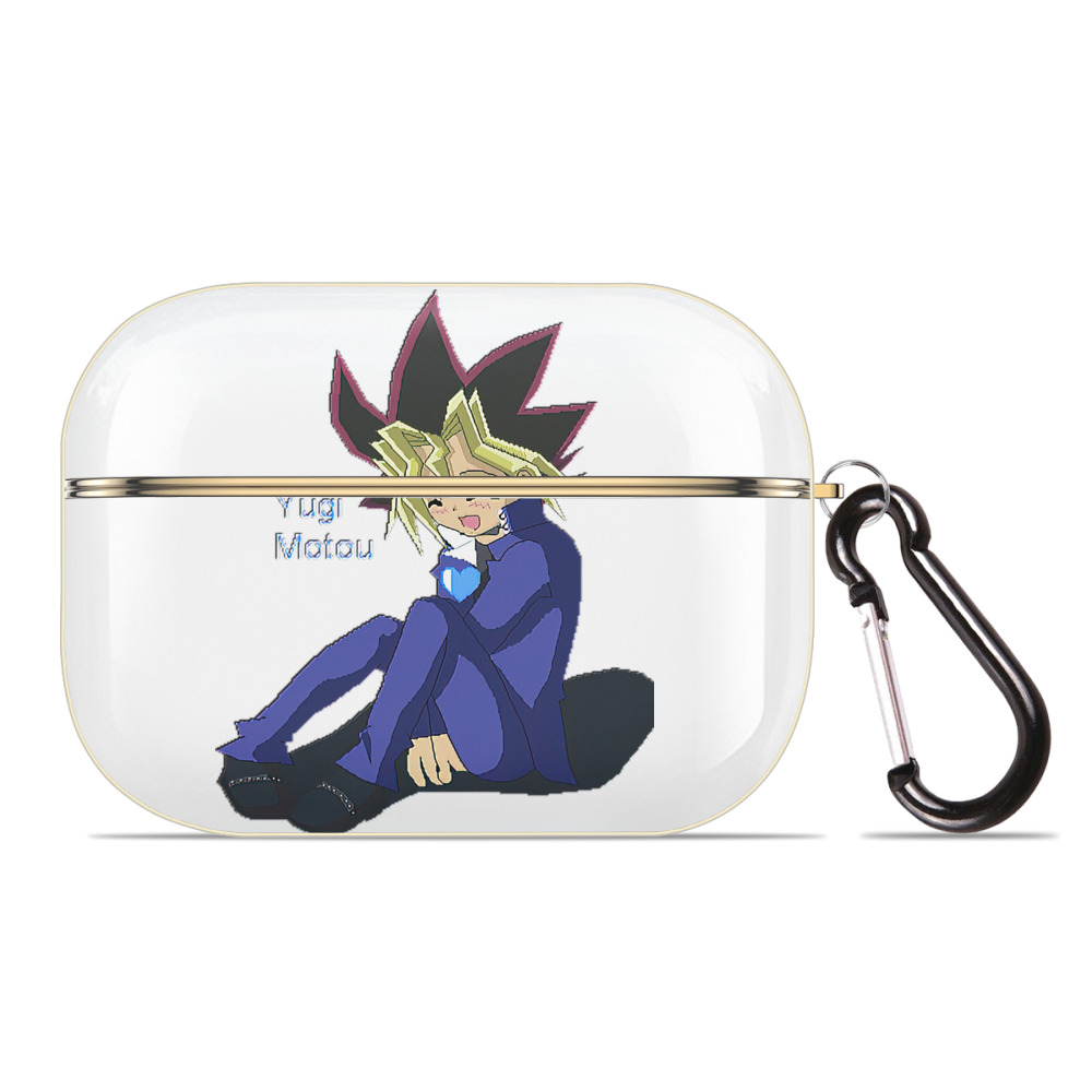 （画像用） 遊☆戯☆王 Yu-Gi-Oh! 【AirPods Pro用】ハードシェル保護ケース｜耐衝撃・防指紋・カラビナ付き商品仕様