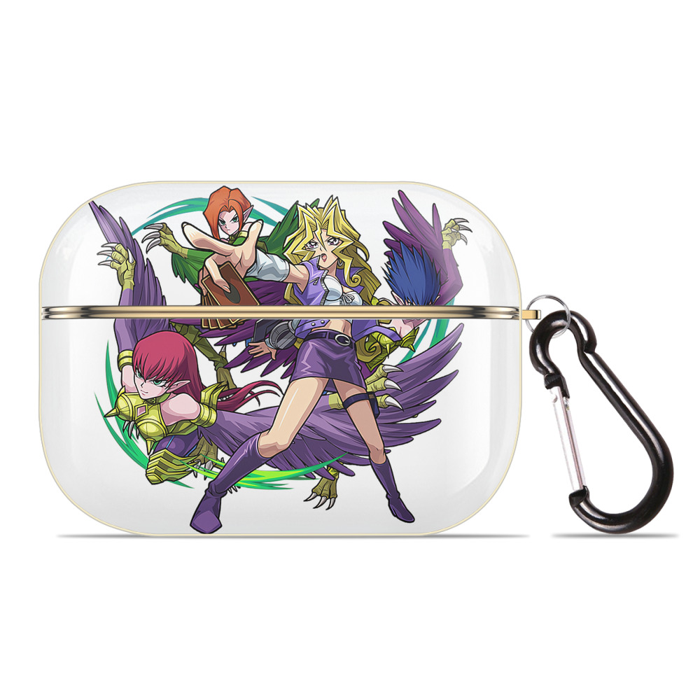 （画像用） 遊☆戯☆王 Yu-Gi-Oh! 【AirPods Pro用】ハードシェル保護ケース｜耐衝撃・防指紋・カラビナ付き商品仕様