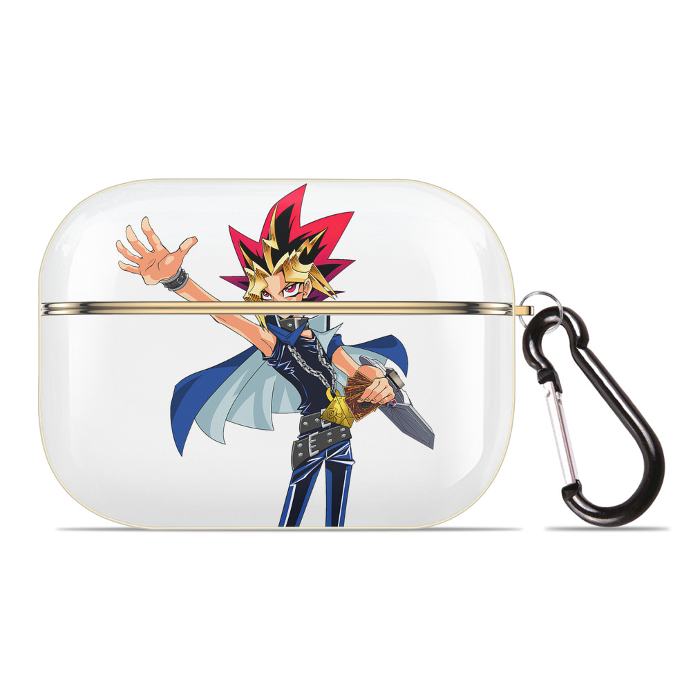 （画像用） 遊☆戯☆王 Yu-Gi-Oh! 【AirPods Pro用】ハードシェル保護ケース｜耐衝撃・防指紋・カラビナ付き商品仕様