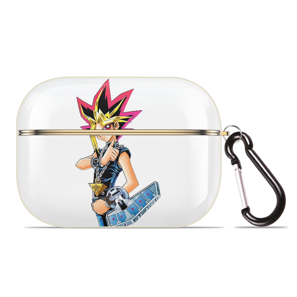 （画像用） 遊☆戯☆王 Yu-Gi-Oh! 【AirPods Pro用】ハードシェル保護ケース｜耐衝撃・防指紋・カラビナ付き商品仕様