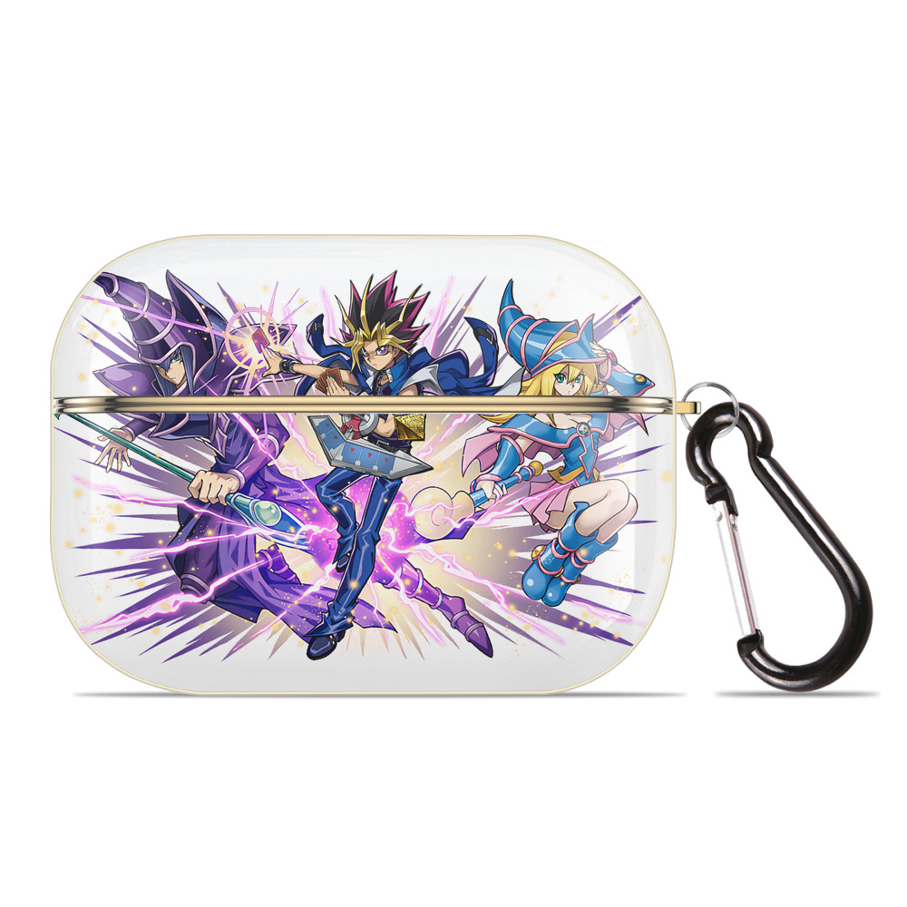 （画像用） 遊☆戯☆王 Yu-Gi-Oh! 【AirPods Pro用】ハードシェル保護ケース｜耐衝撃・防指紋・カラビナ付き商品仕様