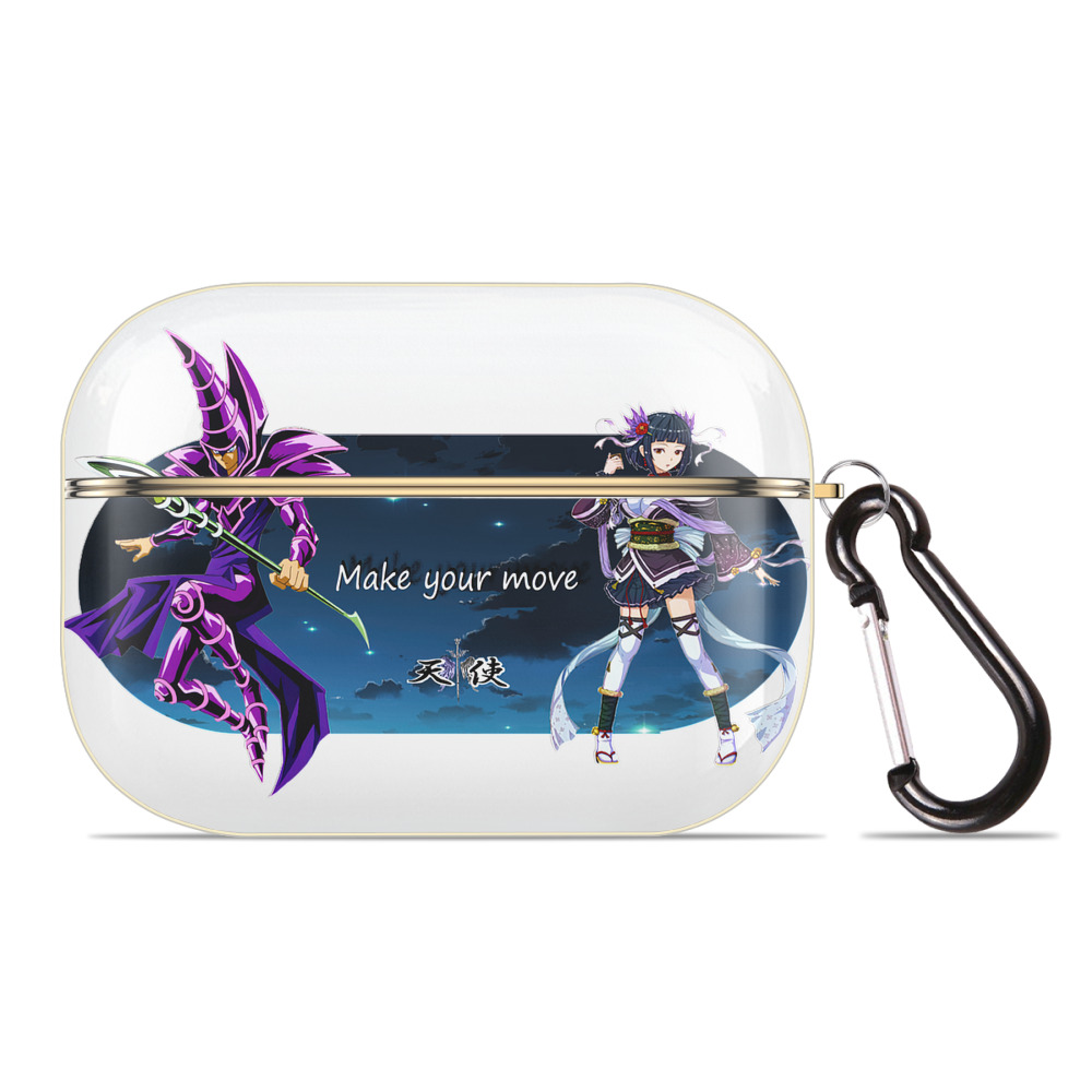 （画像用） 遊☆戯☆王 Yu-Gi-Oh! 【AirPods Pro用】ハードシェル保護ケース｜耐衝撃・防指紋・カラビナ付き商品仕様