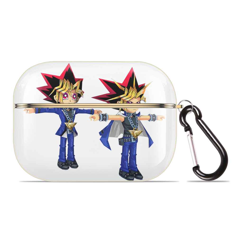 （画像用） 遊☆戯☆王 Yu-Gi-Oh! 【AirPods Pro用】ハードシェル保護ケース｜耐衝撃・防指紋・カラビナ付き商品仕様