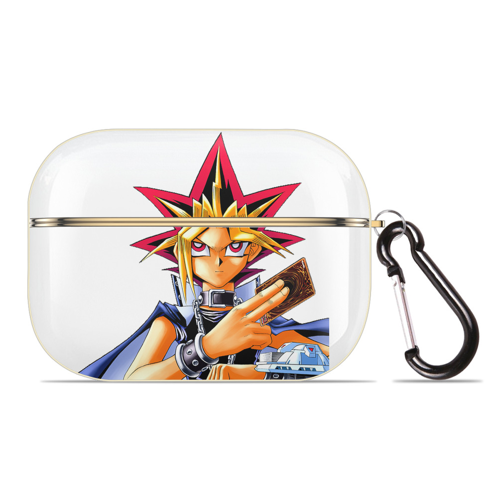 （画像用） 遊☆戯☆王 Yu-Gi-Oh! 【AirPods Pro用】ハードシェル保護ケース｜耐衝撃・防指紋・カラビナ付き商品仕様