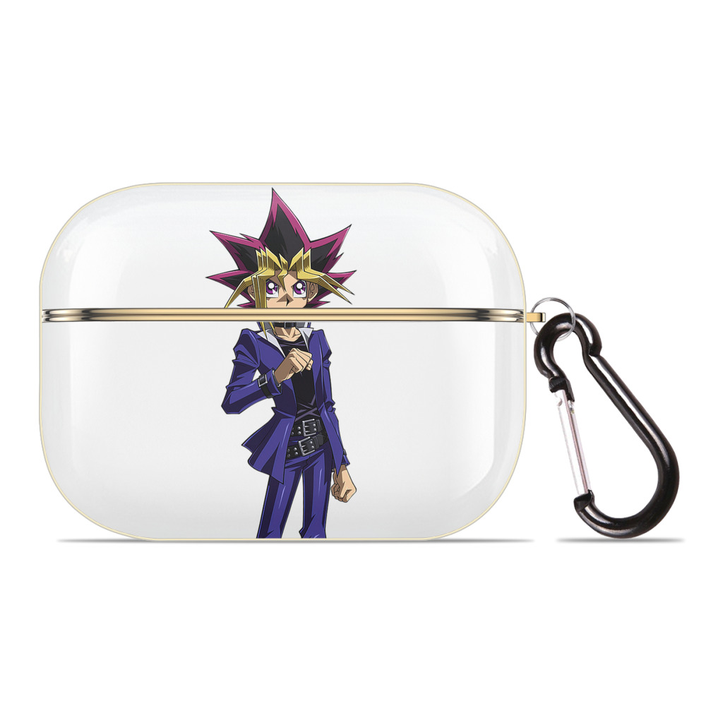 （画像用） 遊☆戯☆王 Yu-Gi-Oh! 【AirPods Pro用】ハードシェル保護ケース｜耐衝撃・防指紋・カラビナ付き商品仕様