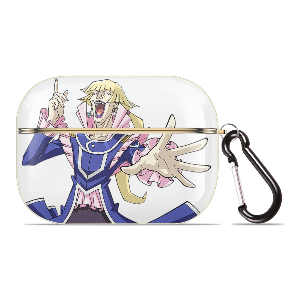 （画像用） 遊☆戯☆王 Yu-Gi-Oh! 【AirPods Pro用】ハードシェル保護ケース｜耐衝撃・防指紋・カラビナ付き商品仕様