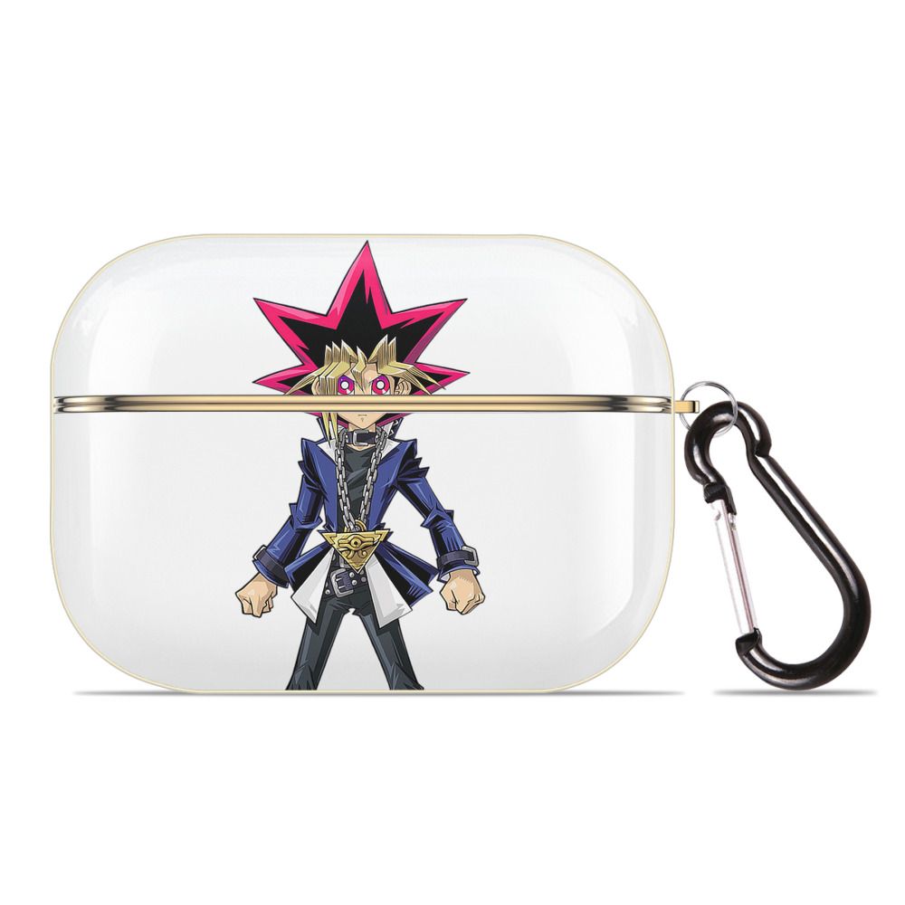 （画像用） 遊☆戯☆王 Yu-Gi-Oh! 【AirPods Pro用】ハードシェル保護ケース｜耐衝撃・防指紋・カラビナ付き商品仕様