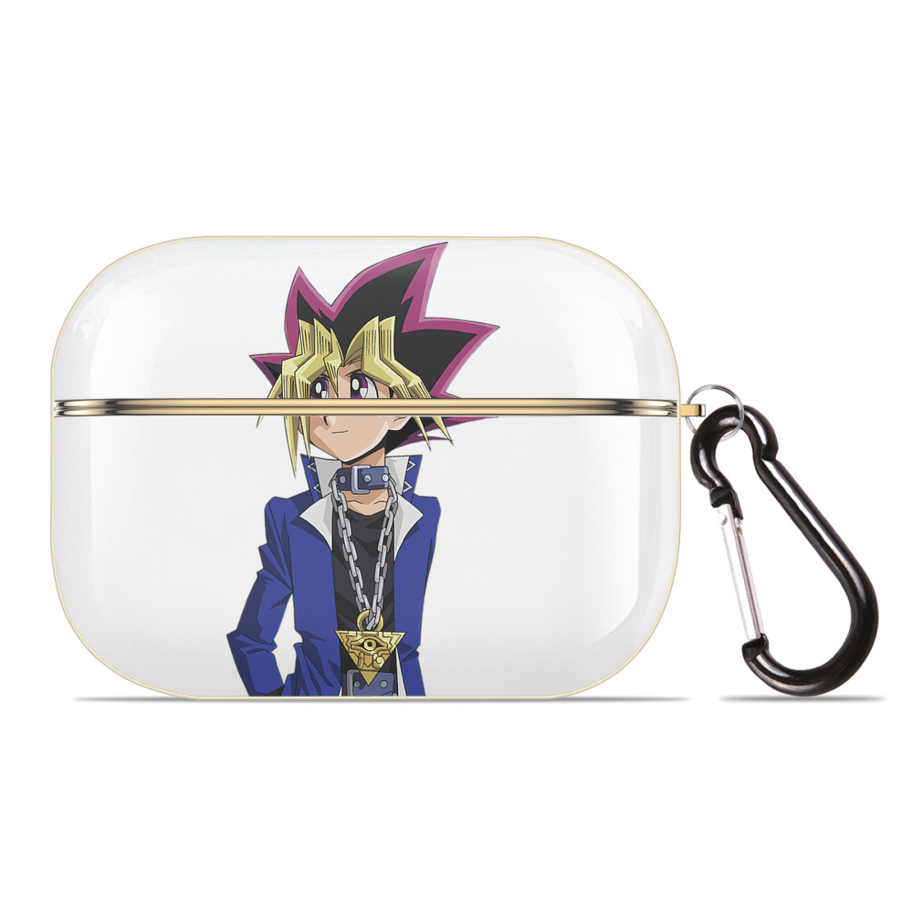 （画像用） 遊☆戯☆王 Yu-Gi-Oh! 【AirPods Pro用】ハードシェル保護ケース｜耐衝撃・防指紋・カラビナ付き商品仕様