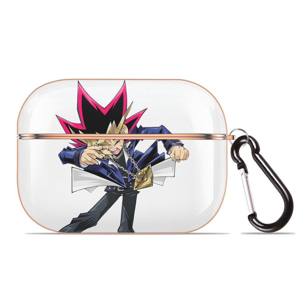 遊☆戯☆王 Yu-Gi-Oh! 【AirPods Pro用】ハードシェル保護ケース｜耐衝撃・防指紋・カラビナ付き商品仕様