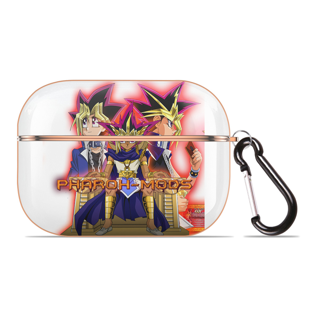 遊☆戯☆王 Yu-Gi-Oh! 【AirPods Pro用】ハードシェル保護ケース｜耐衝撃・防指紋・カラビナ付き商品仕様