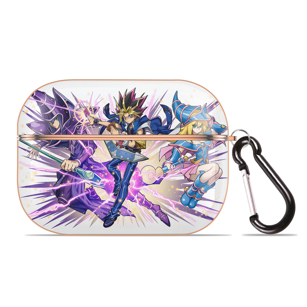 遊☆戯☆王 Yu-Gi-Oh! 【AirPods Pro用】ハードシェル保護ケース｜耐衝撃・防指紋・カラビナ付き商品仕様