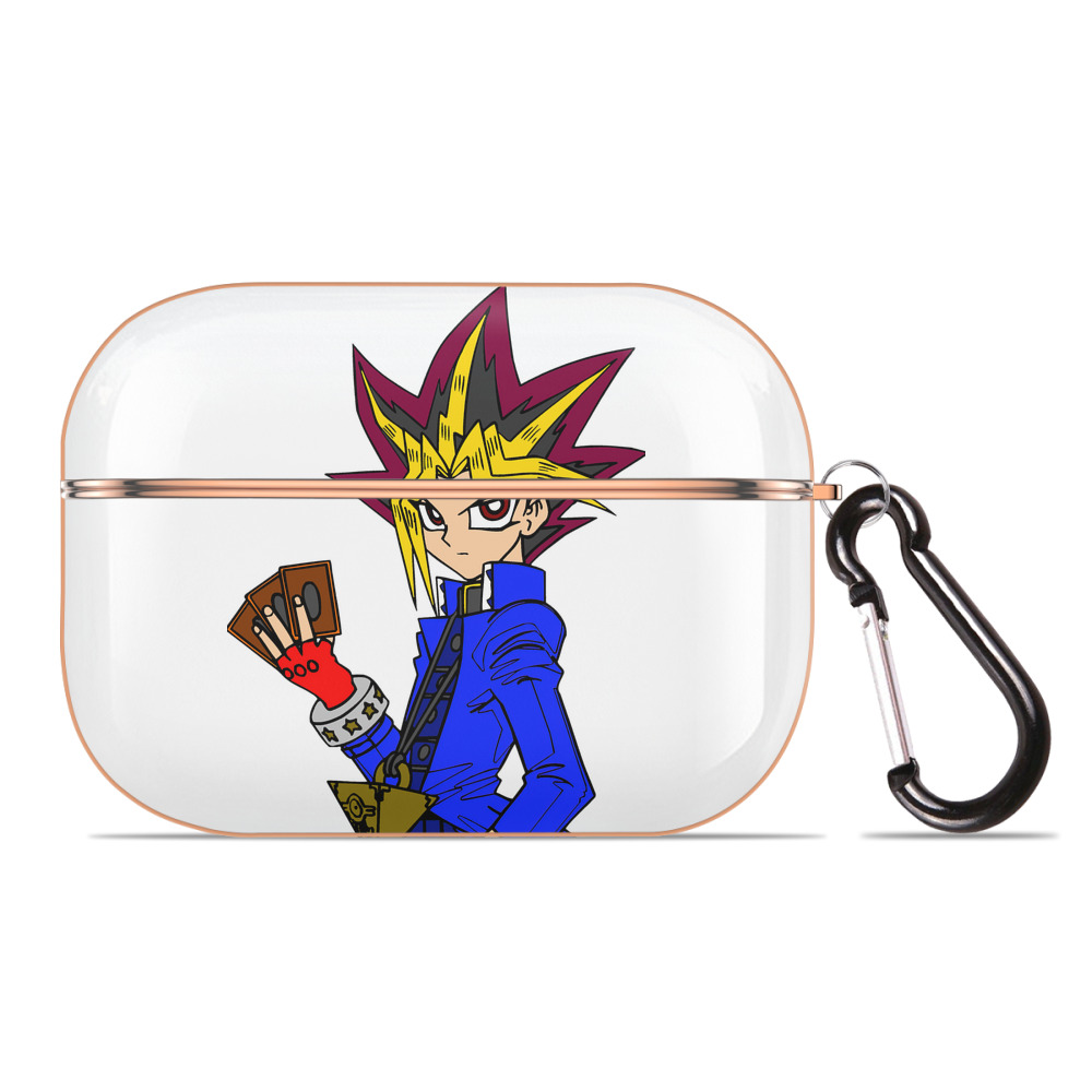 遊☆戯☆王 Yu-Gi-Oh! 【AirPods Pro用】ハードシェル保護ケース｜耐衝撃・防指紋・カラビナ付き商品仕様