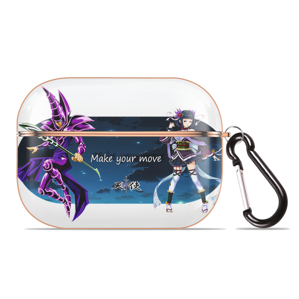 遊☆戯☆王 Yu-Gi-Oh! 【AirPods Pro用】ハードシェル保護ケース｜耐衝撃・防指紋・カラビナ付き商品仕様