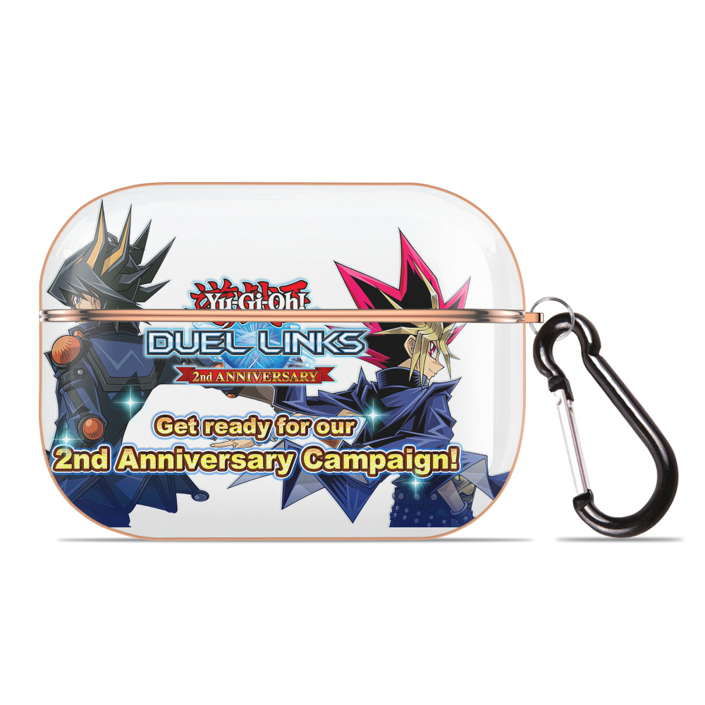 遊☆戯☆王 Yu-Gi-Oh! 【AirPods Pro用】ハードシェル保護ケース｜耐衝撃・防指紋・カラビナ付き商品仕様