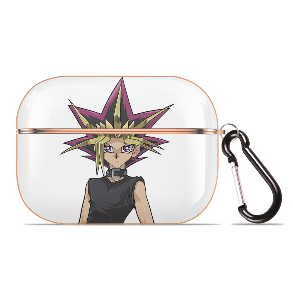 遊☆戯☆王 Yu-Gi-Oh! 【AirPods Pro用】ハードシェル保護ケース｜耐衝撃・防指紋・カラビナ付き商品仕様