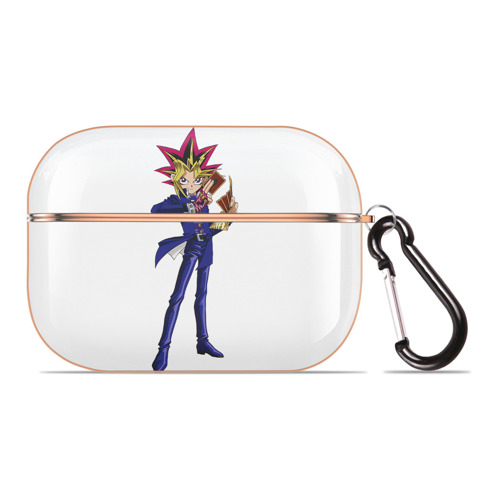 （画像用） 遊☆戯☆王 Yu-Gi-Oh! 【AirPods Pro用】ハードシェル保護ケース｜耐衝撃・防指紋・カラビナ付き商品仕様