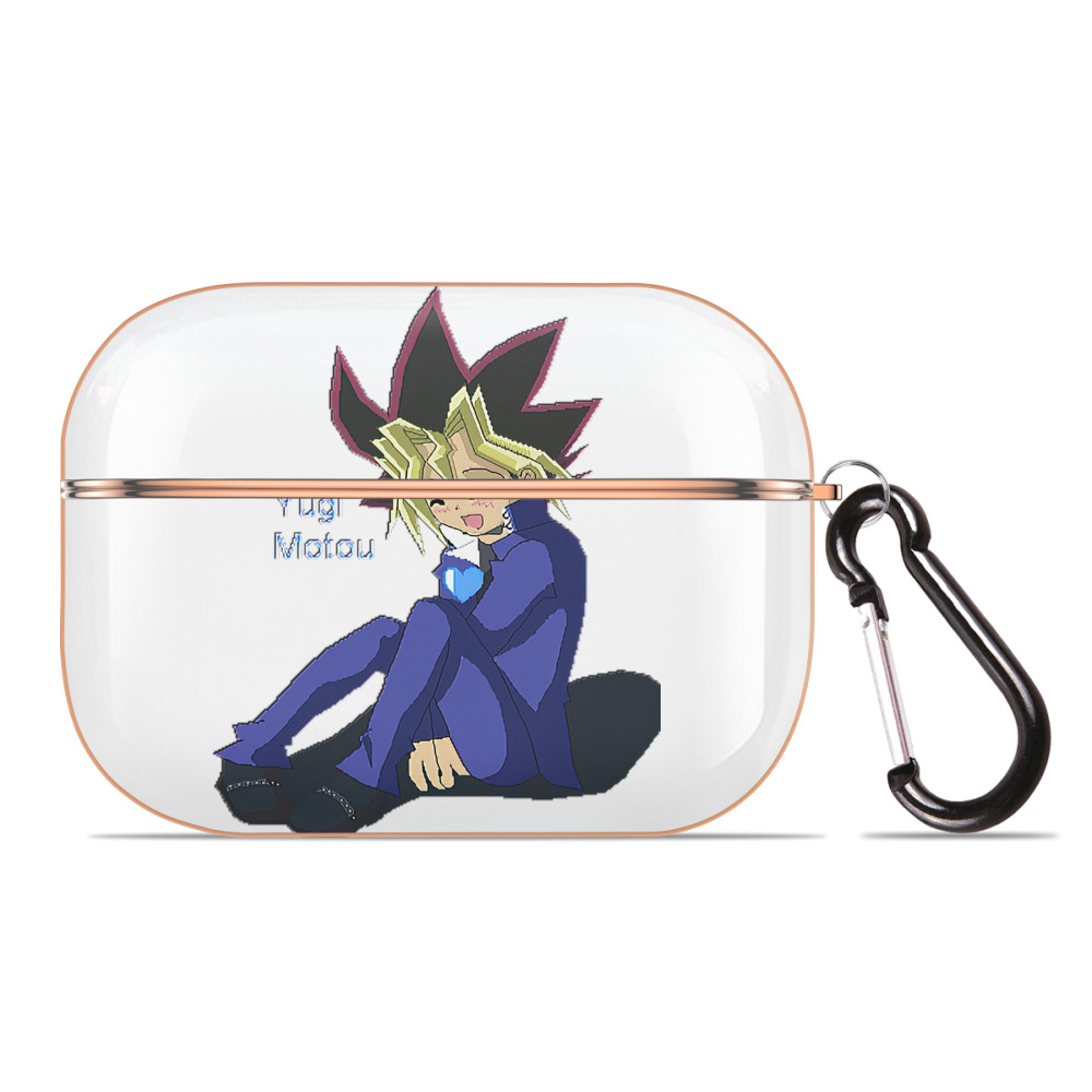 遊☆戯☆王 Yu-Gi-Oh! 【AirPods Pro用】ハードシェル保護ケース｜耐衝撃・防指紋・カラビナ付き商品仕様