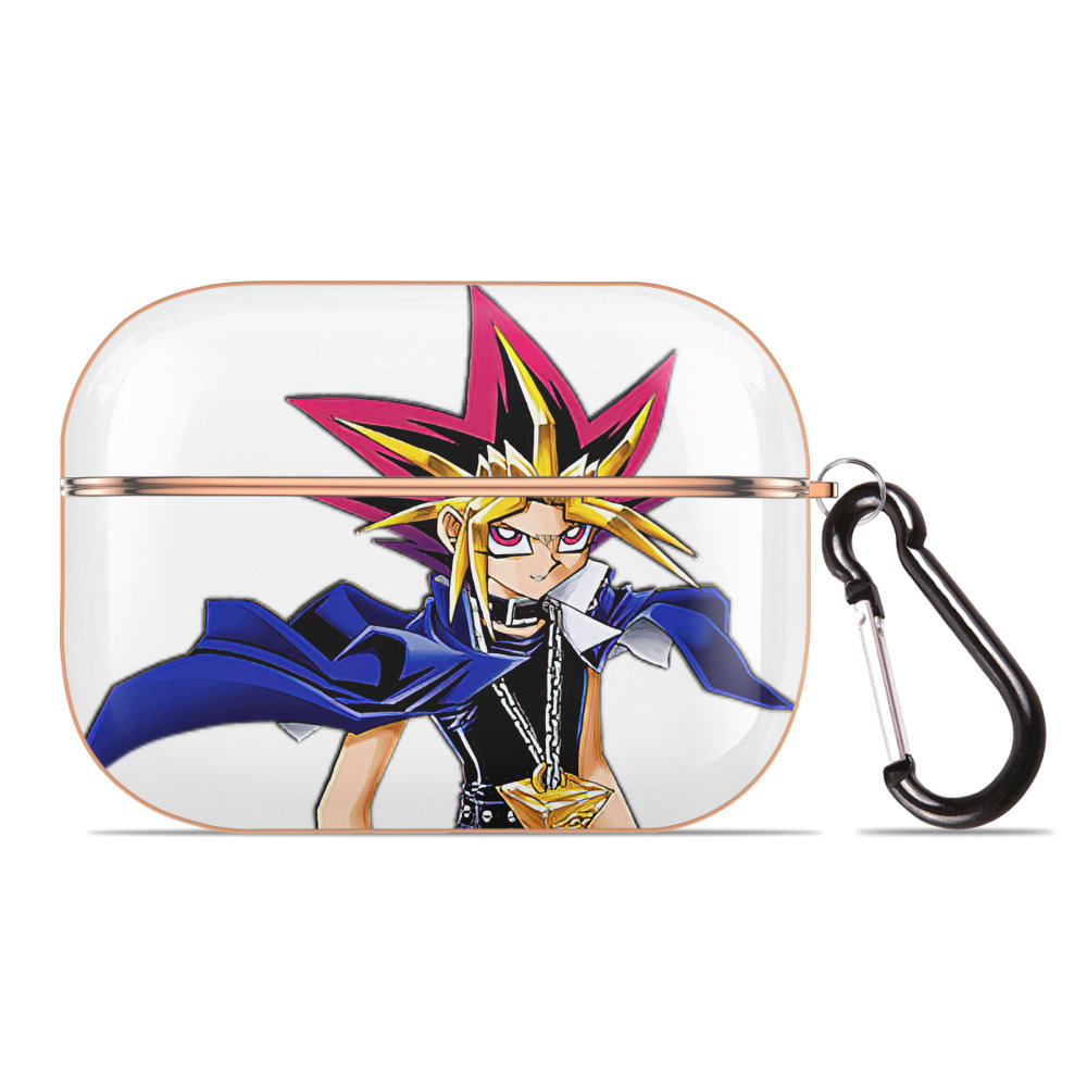 （画像用） 遊☆戯☆王 Yu-Gi-Oh! 【AirPods Pro用】ハードシェル保護ケース｜耐衝撃・防指紋・カラビナ付き商品仕様