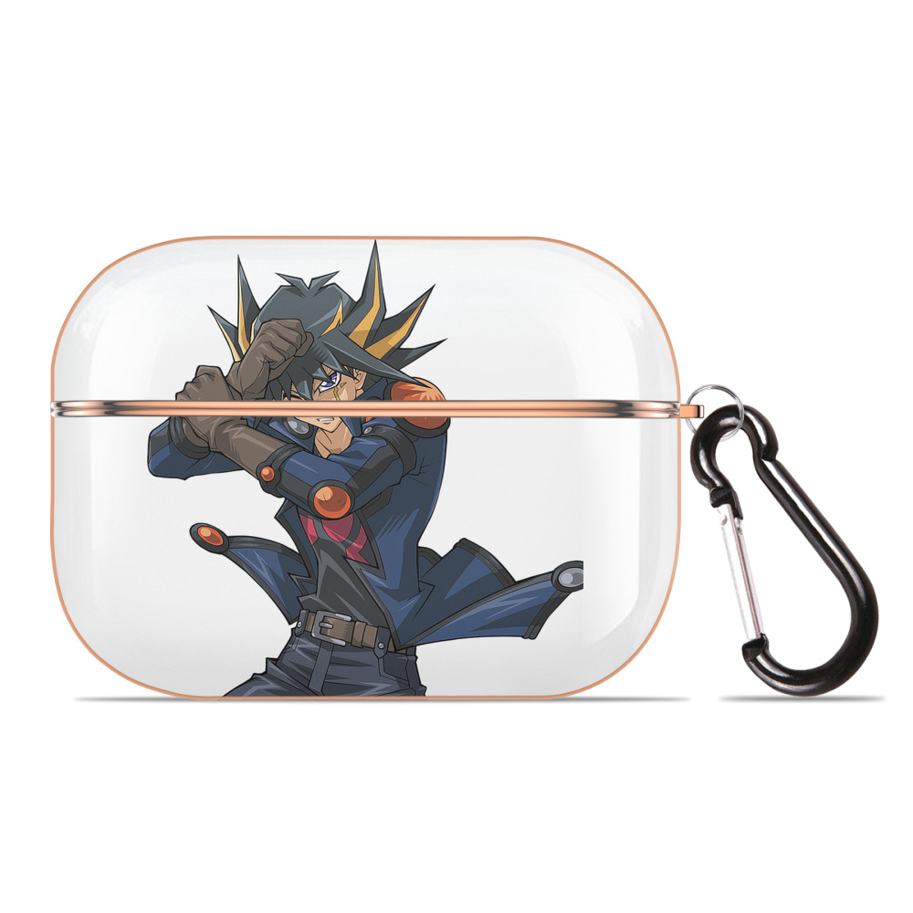 （画像用） 遊☆戯☆王 Yu-Gi-Oh! 【AirPods Pro用】ハードシェル保護ケース｜耐衝撃・防指紋・カラビナ付き商品仕様