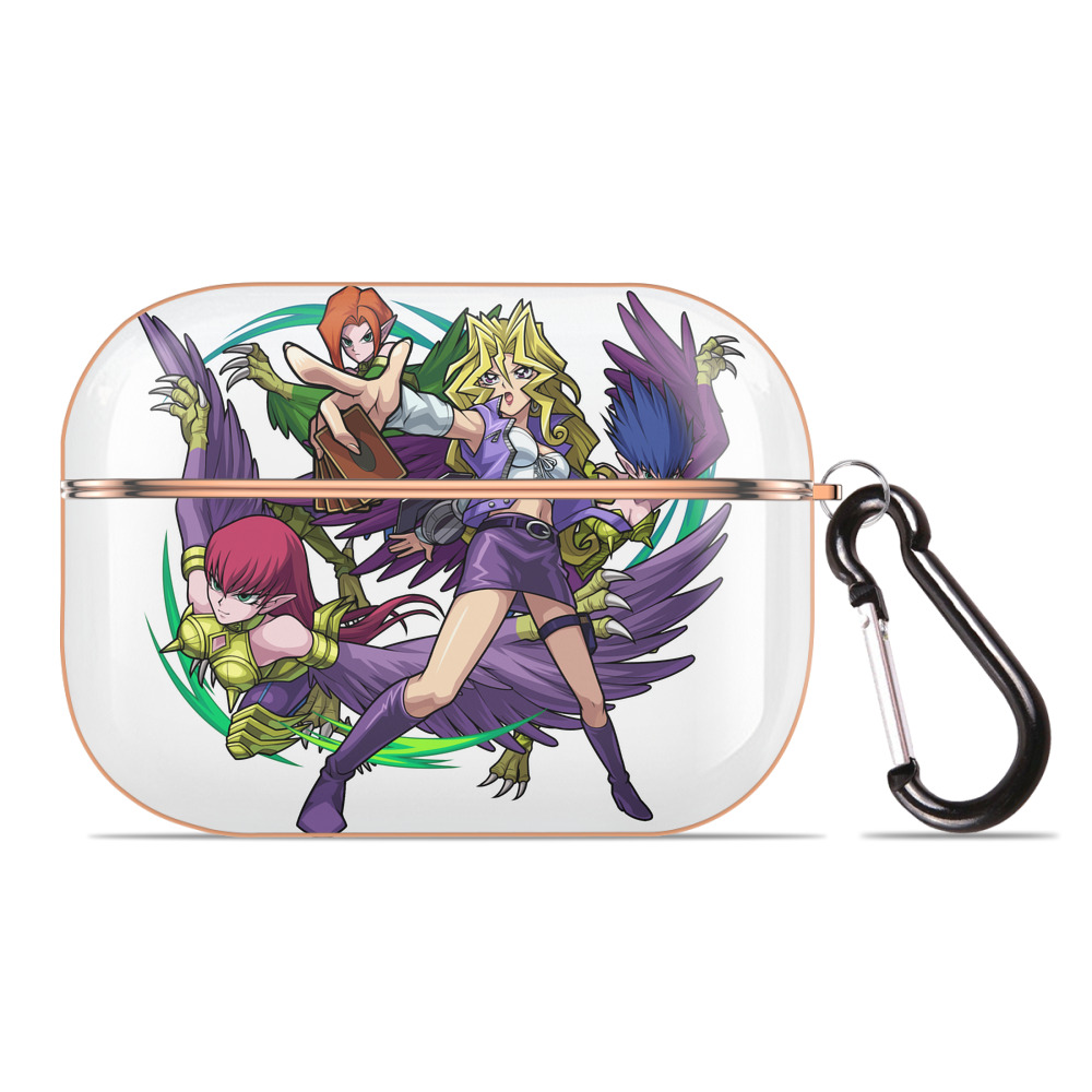 （画像用） 遊☆戯☆王 Yu-Gi-Oh! 【AirPods Pro用】ハードシェル保護ケース｜耐衝撃・防指紋・カラビナ付き商品仕様