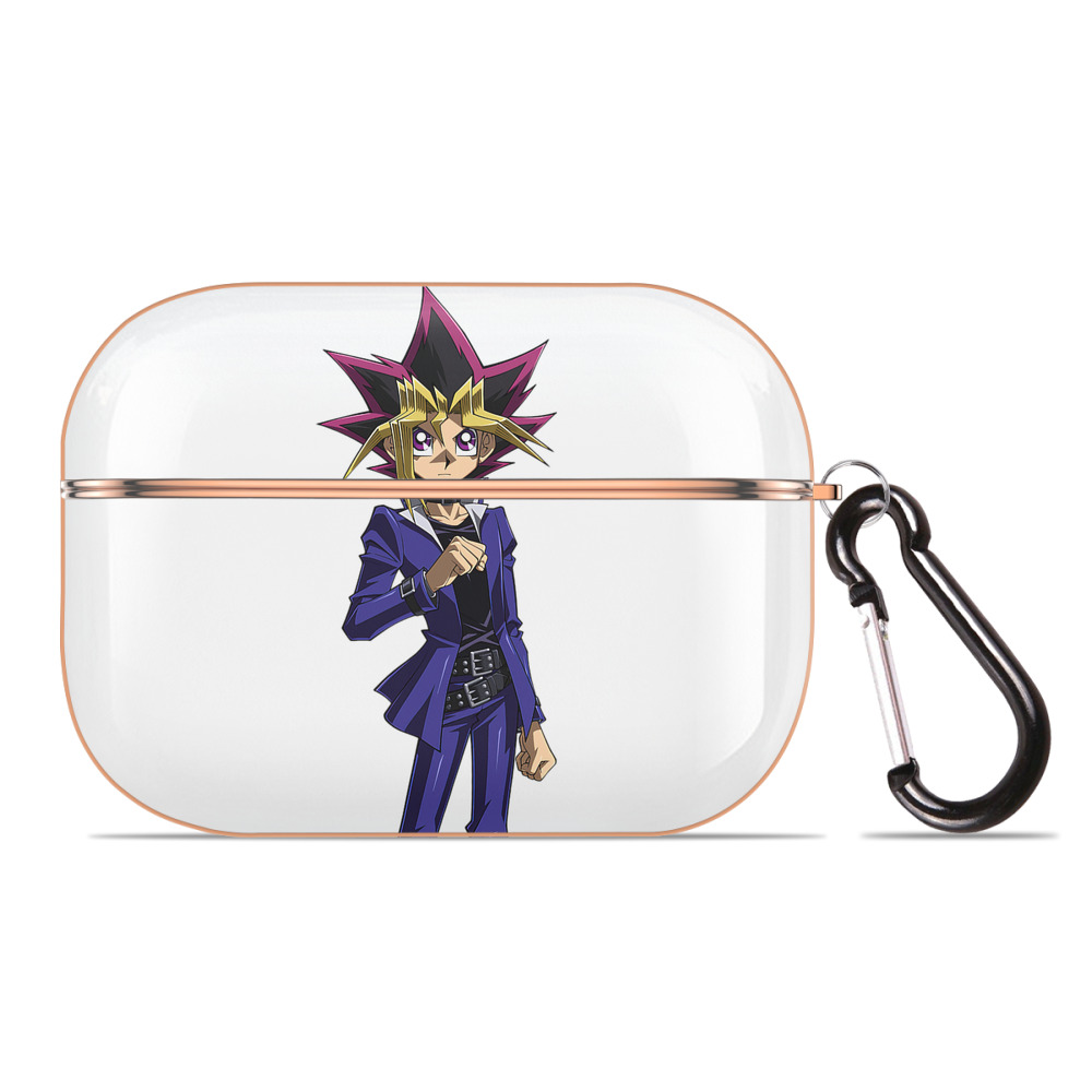 遊☆戯☆王 Yu-Gi-Oh! 【AirPods Pro用】ハードシェル保護ケース｜耐衝撃・防指紋・カラビナ付き商品仕様