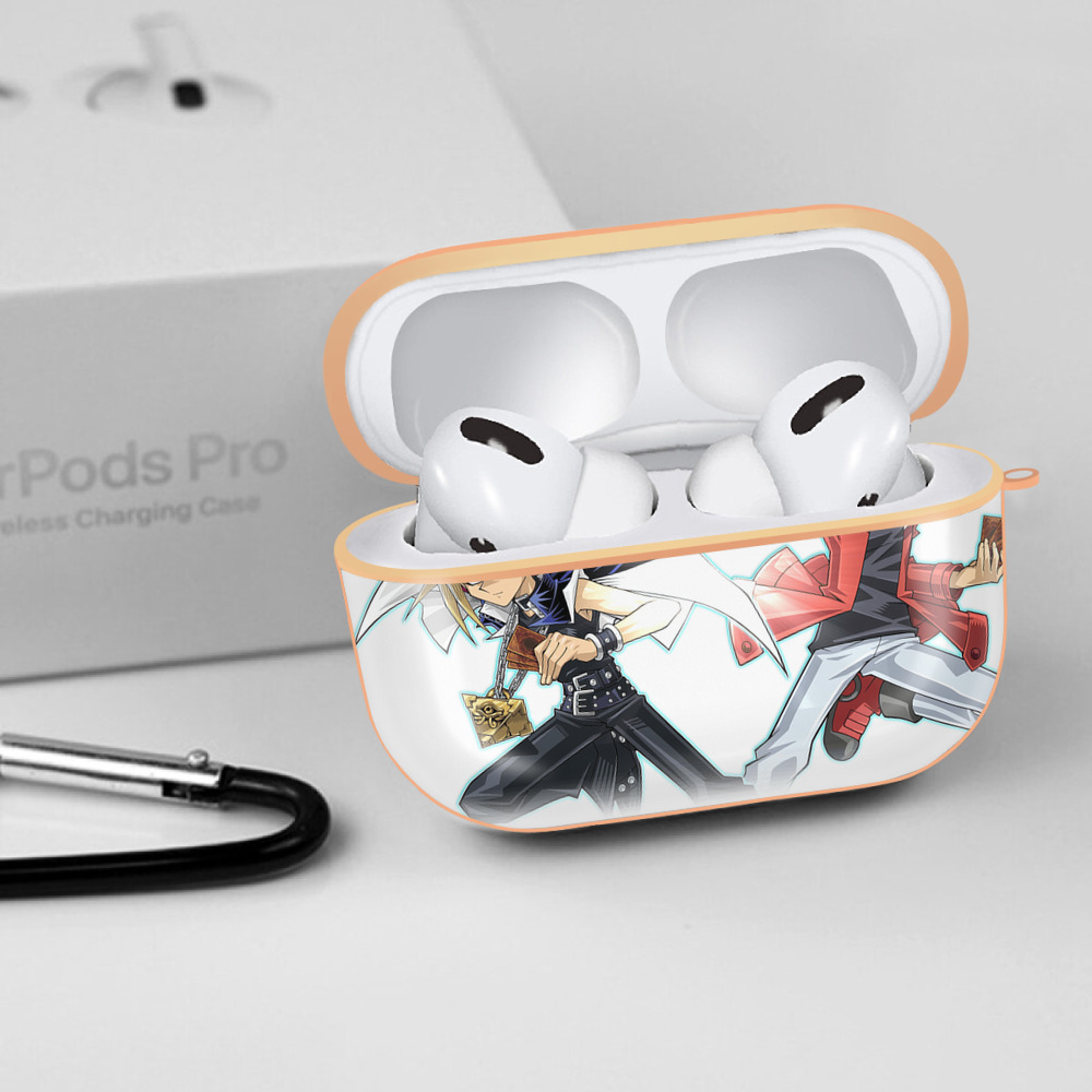 遊☆戯☆王 Yu-Gi-Oh! 【AirPods Pro用】ハードシェル保護ケース｜耐衝撃・防指紋・カラビナ付き商品仕様