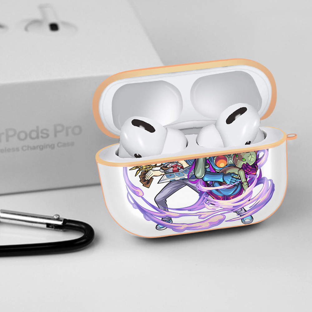 遊☆戯☆王 Yu-Gi-Oh! 【AirPods Pro用】ハードシェル保護ケース｜耐衝撃・防指紋・カラビナ付き商品仕様