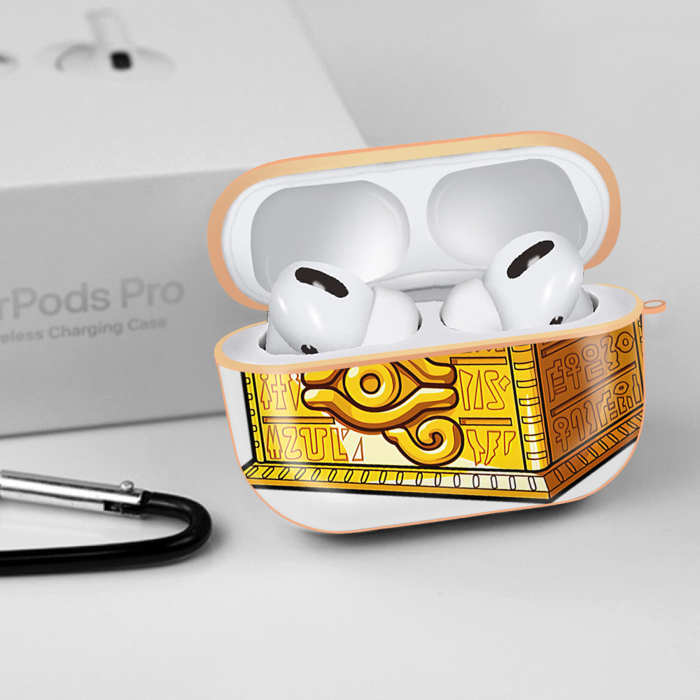 遊☆戯☆王 Yu-Gi-Oh! 【AirPods Pro用】ハードシェル保護ケース｜耐衝撃・防指紋・カラビナ付き商品仕様
