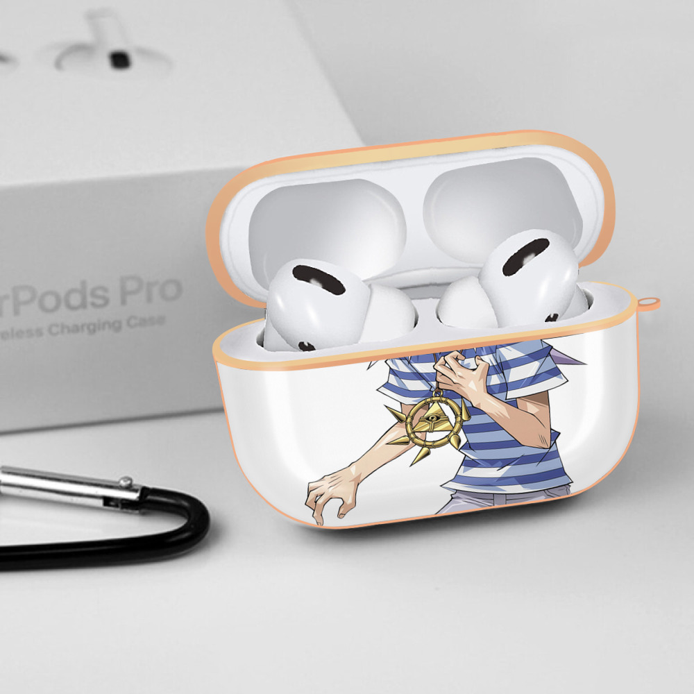 遊☆戯☆王 Yu-Gi-Oh! 【AirPods Pro用】ハードシェル保護ケース｜耐衝撃・防指紋・カラビナ付き商品仕様