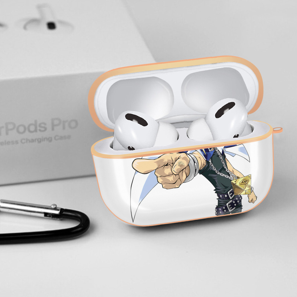 遊☆戯☆王 Yu-Gi-Oh! 【AirPods Pro用】ハードシェル保護ケース｜耐衝撃・防指紋・カラビナ付き商品仕様