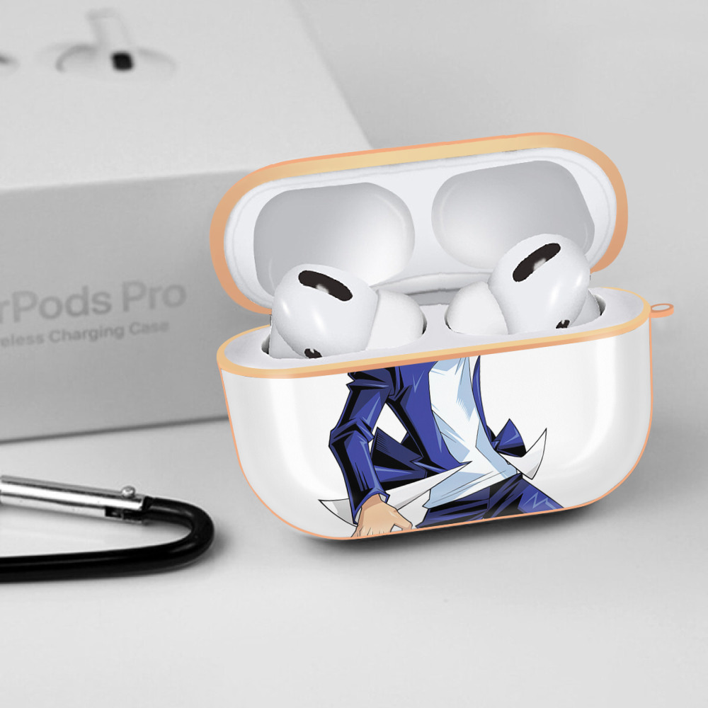遊☆戯☆王 Yu-Gi-Oh! 【AirPods Pro用】ハードシェル保護ケース｜耐衝撃・防指紋・カラビナ付き商品仕様