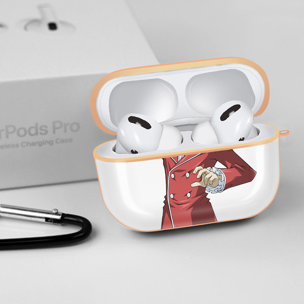 遊☆戯☆王 Yu-Gi-Oh! 【AirPods Pro用】ハードシェル保護ケース｜耐衝撃・防指紋・カラビナ付き商品仕様