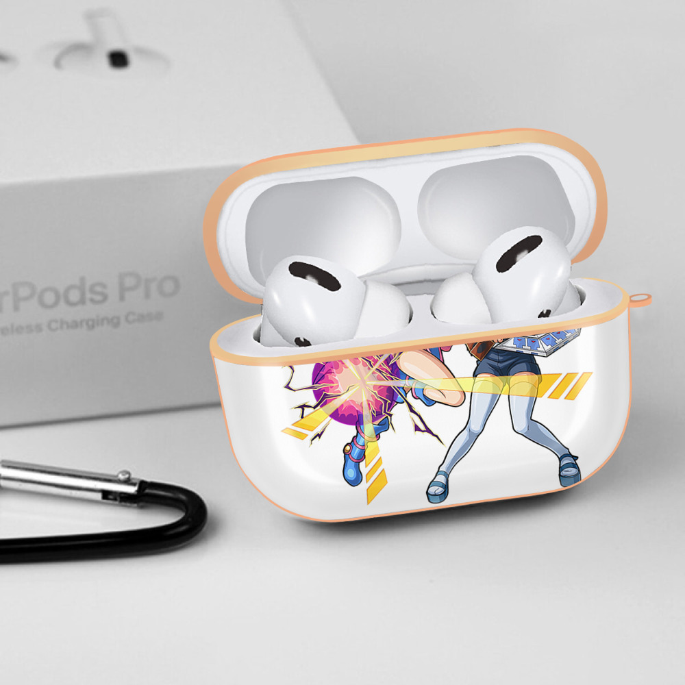 遊☆戯☆王 Yu-Gi-Oh! 【AirPods Pro用】ハードシェル保護ケース｜耐衝撃・防指紋・カラビナ付き商品仕様